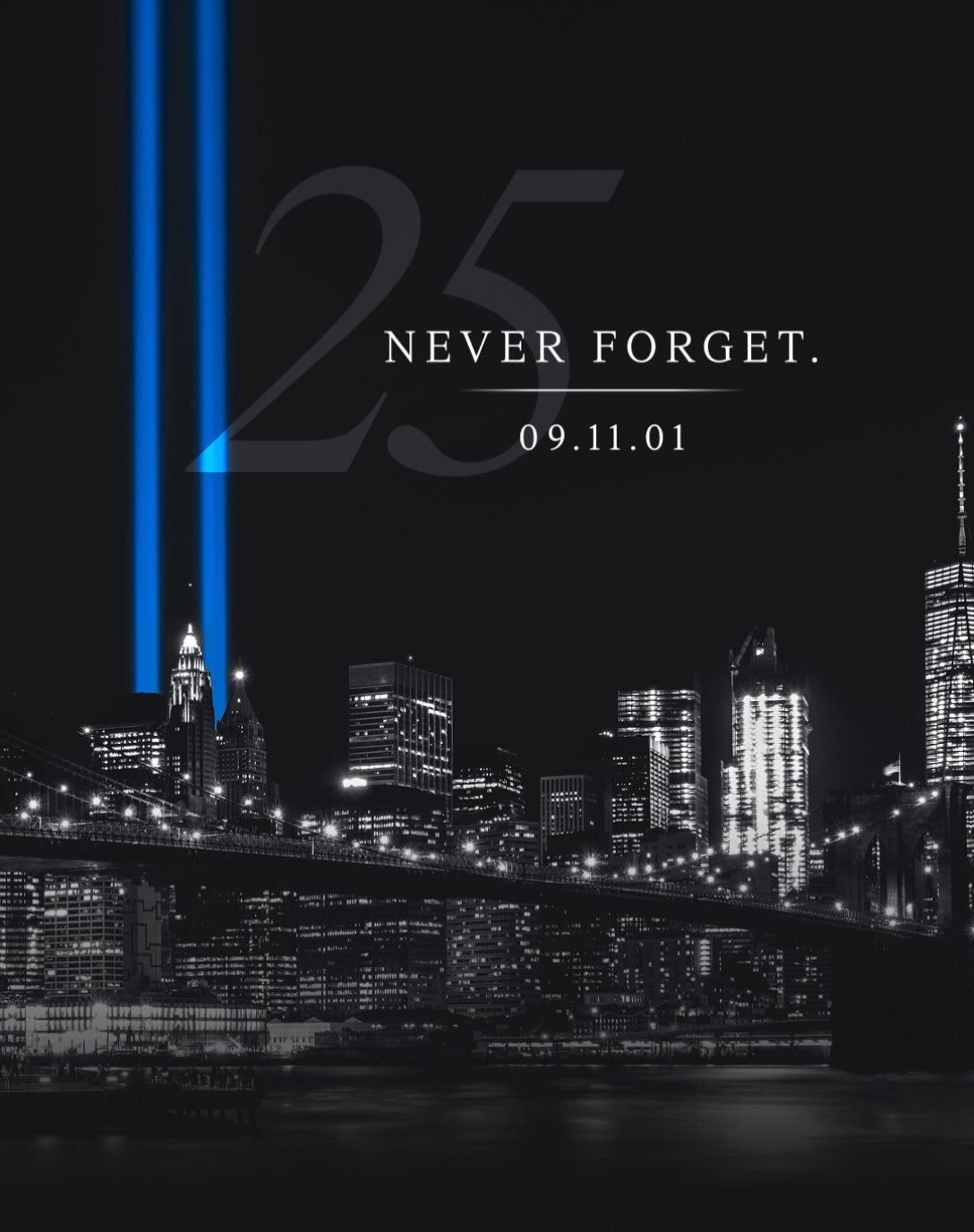 Today, we remember the lives lost, the heroes who stepped forward, and the families forever changed by September 11, 2001. We will never…