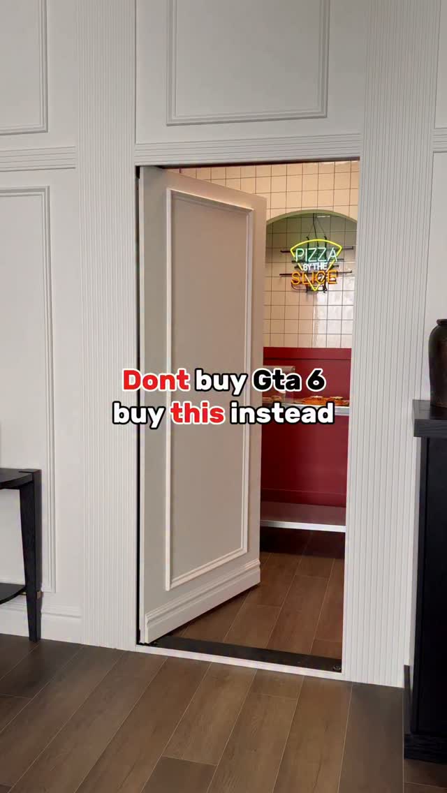 What's better than GTA 6??? a hidden door 😁